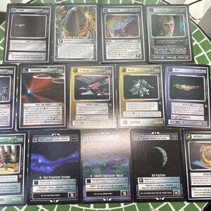 Star Trek CCG Rare Lot (21 Cards) 1994–1998 Decipher